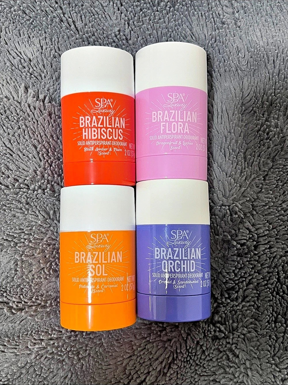 SPA Brazilian Collection 4-Piece Body Care Set